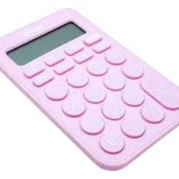 Calculadora de Mesa 8 Digitos Candy LL Letron Lilas -