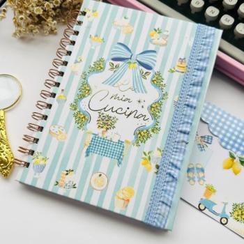 Caderno de Receita La Dolce Vita com 60 Fls -Uyuni