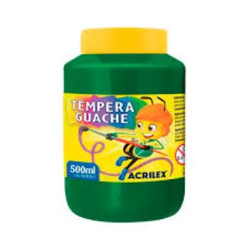 Tinta Guache 500Ml Verde- Acrilex