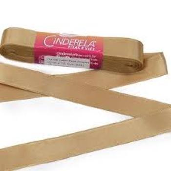 Fita de Cetim Tecida 10mx 30mm Ouro Velho- Cinderela Valor da Unidade