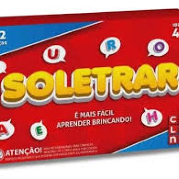 Jogo Soletrar Coluna com 52 Peças- 4+ IBB Brasil