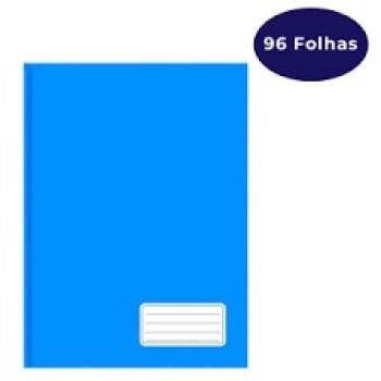 Caderno Brochura  1/1 CD 96F Anima Plus Azul - Animativa