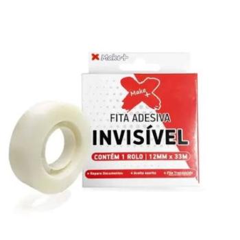 Fita Invisível 12MM*33M - Make+