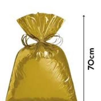 Saco para Presente Metalizado  50x70cm - Chomus  - Valor da Unidade