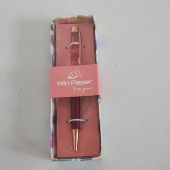 Caneta Esferográfica Preta Gift Pena Sortidas