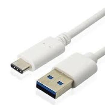 Cabo Tipo USB Tipo C 1 Mtetro Branco Maxmidia