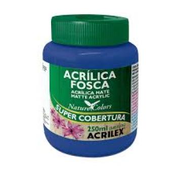 Tinta Acrílica Fosca Azul 250ml - Acrilex