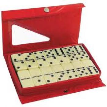 Jogo de Dominó com 28 Peças