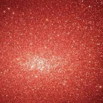 placa de Eva com Glitter 60X40 Vermelho 2mm - Kaz
