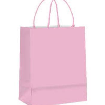 Sacola de Papel S01 - Zamberetti - 18x25x9,5 - Rosa