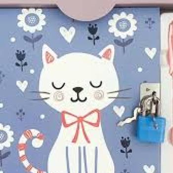 Kit Diário Friend Roxo Fofy
