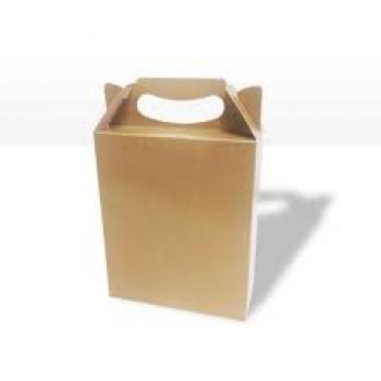Embalagem Maleta 2 18X7,5X21 - Branca/ Prata e Dourada - Zamberetti