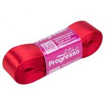 Fita de Cetim 10mm 10m  - Vermelho Fitas Progresso