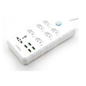 Regua Extensão/Filtro de Linha 5 Mettros Coibeu WKC-614