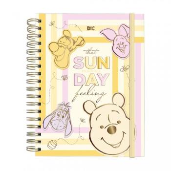 Caderno Smart Universitário Pooh -80 Fls - Dac