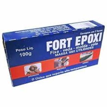 Adesivo Fort Epoxi 100G Massa Multiuso