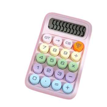Calculadora Eletrônica 9 Digitos  Candy Color