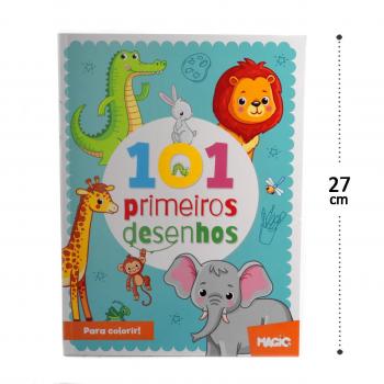 101 Primeiros Desenhos Primeiro Desenho para Colorir