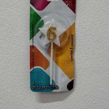 Vela Estrela Branca  nr 06  Illumina