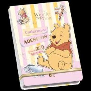 Caderno de Adesivo Pooh- Dac