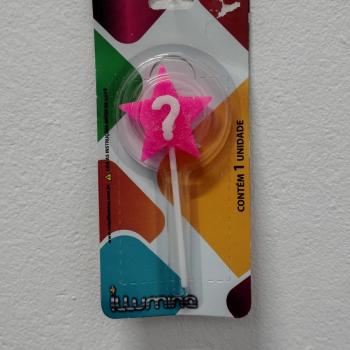 Vela Estrela Rosa nr? Illumina