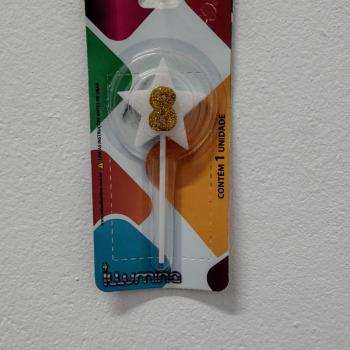 Vela Estrela Branca  nr 08  Illumina