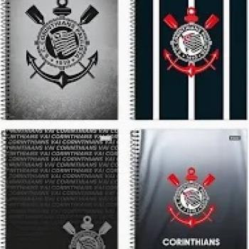 Caderno Universitário. CD 1X1 80FLS Corinthians FSC 3388750 - Foroni  - Valor por Unidade