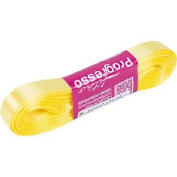 Fita de Cetim 10mm 10m Amarelo Canário - Fitas Progresso