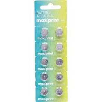 Pilha Bateria Botão LR44 Alcalina  - Max Print