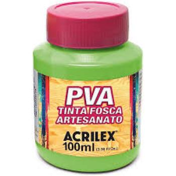 Tinta PVA, Acrilex, Fosca, Verde Folha 100 ml