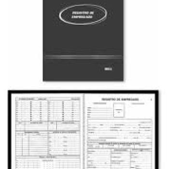 Livro Registro De Empregado 50Fls  São Domingos