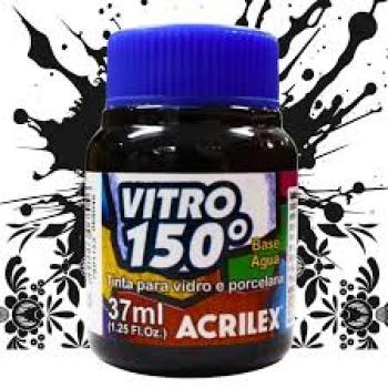 Vitro 150 Base  Agua 37Ml  Preto - Acrilex