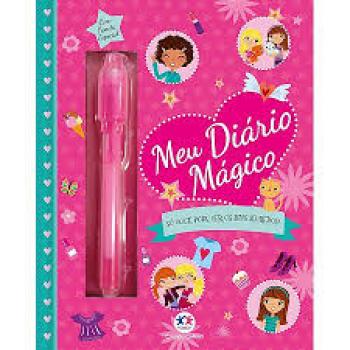 Diário Secreto com Caneta Mágica Menina- Fofy