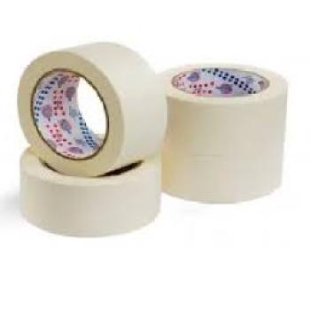 Fita Crepe 50mm x 50m Branco Eurocel - Valor por Unidade