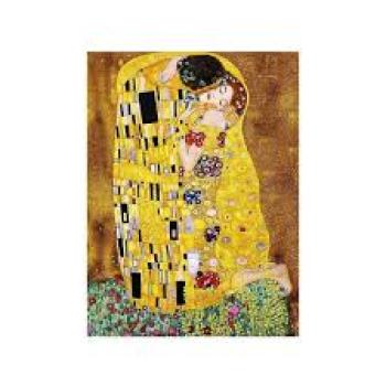 Caderneta Historia da Arte - Beijo Klimt 40 Folhas Marfim
