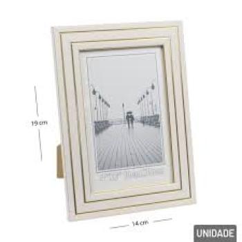 Porta Retrato de MDF 10x15 Moldura Decorada Preta- Importado