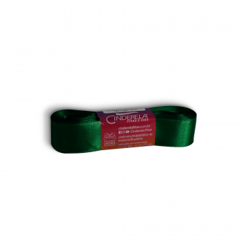 Fita de Cetim Tecida 22 m x 10 m Verde Bandeira - Cinderela