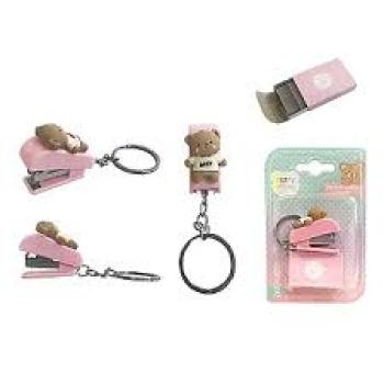 Kit Grampeador Ursinho Fofy