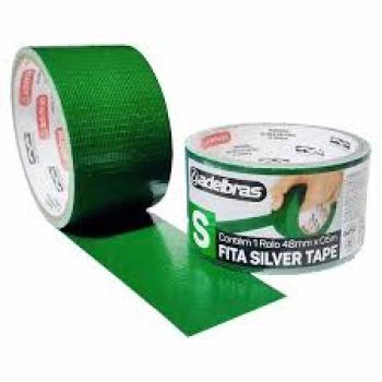 Fita Silver Tape Verde Multiuso 48X0,5m - Aldebrás