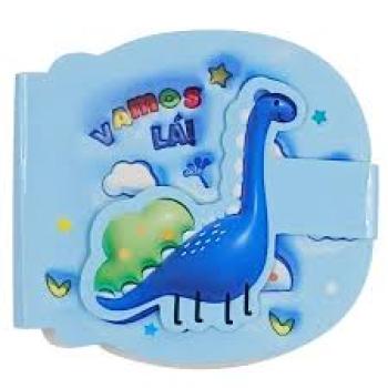 Bloco para Anotações 2 Perças 60 fls Dino -