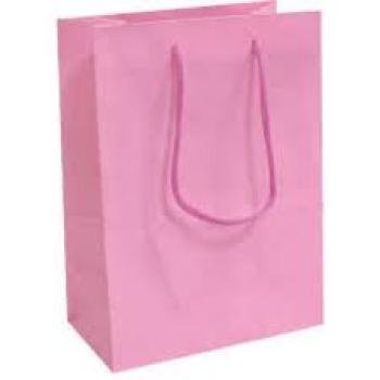 Sacola para Presente  Lisa  15x78x21,6 - Rosa - Kaz