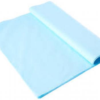 Papel de seda Azul Bebê 48x60cm 20g - V.M.P.*