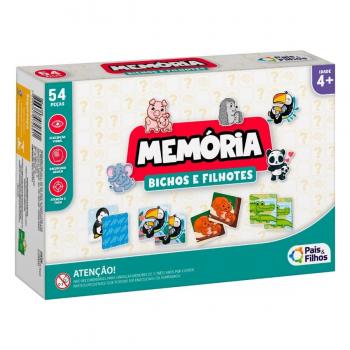JOGO DA MEMORIA BICHOS E FILHOTES