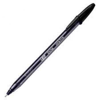 Caneta esferografica Cristal Fina laranja Preta - Bic