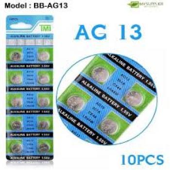 Bateria Alkaline 1.55V AG13 -357A-CX44 LR44W - Valor por Unidade