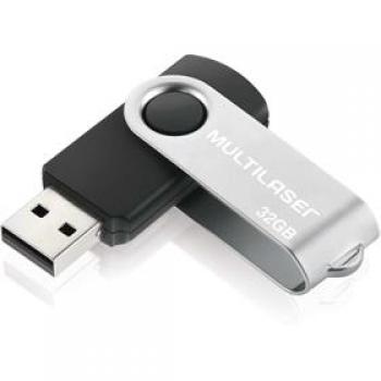 PEN DRIVE USB TWIST 32 G 2.0 PRETO