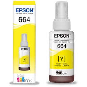 Refil de Tinta Epson Amarelo T664420Al - Epson * Original *