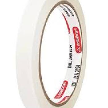 Fita Dupla Face  de Papel Branco 12mmX30mts Aldebras