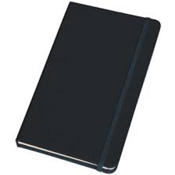 Caderneta com Pauta Media 9x15cm Cores - Azul - Preta-Verde-Laranja Zamberetti