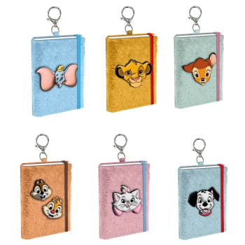 Mini Caderno Fluffy Disney  Classicos CLASS - Dac - Valor por Unidade